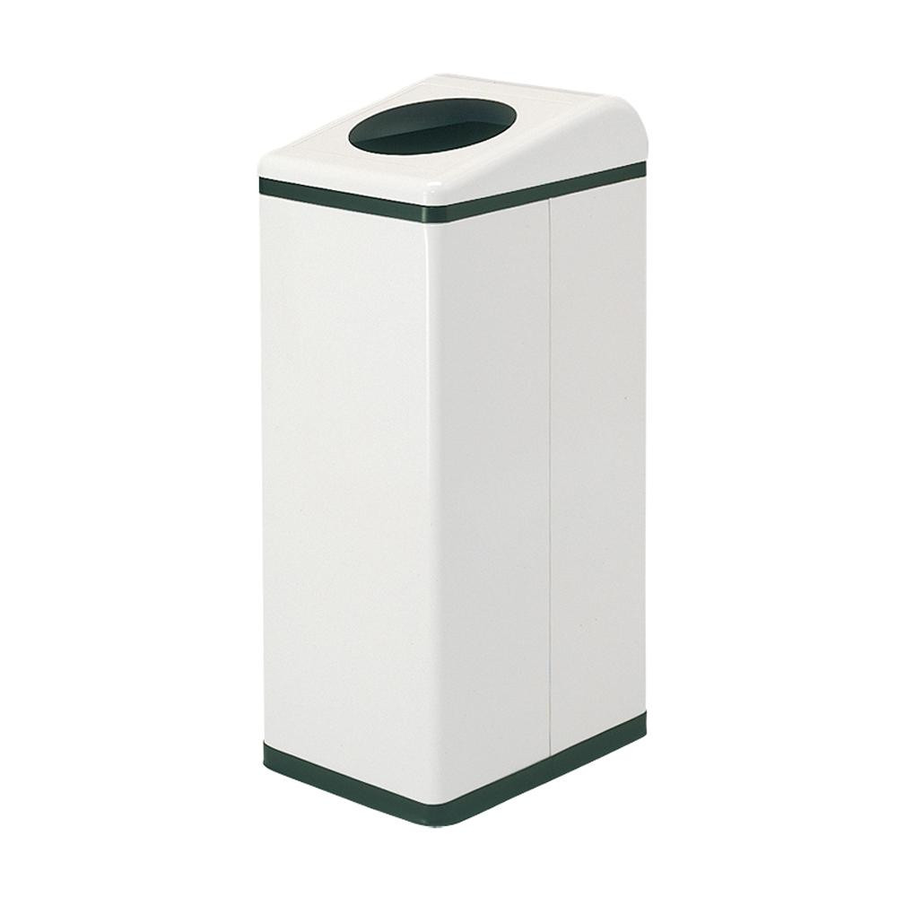 ぶんぶく リサイクルトラッシュ Bライン PETボトル用 OSL-37 ネオホワイト ゴミ箱
