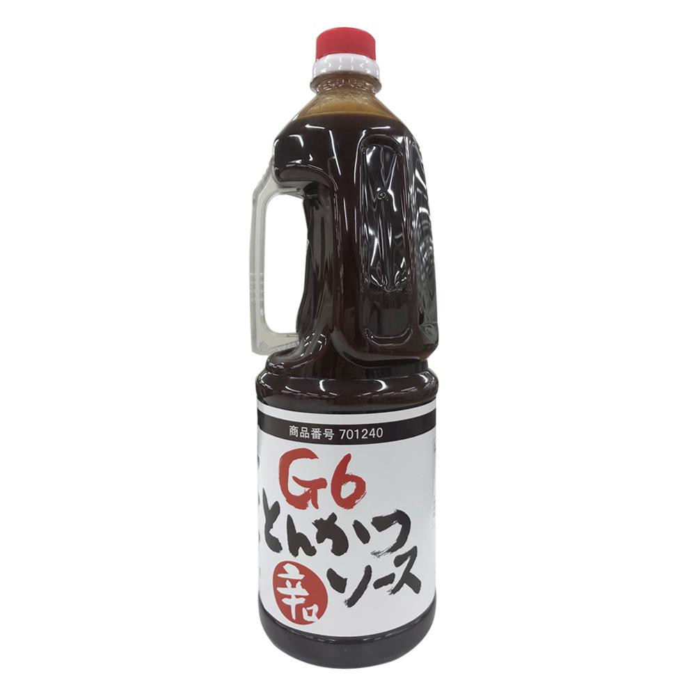 タカハシソース G6とんかつソース辛口 1.8L 8本セット 701240 調味料 油