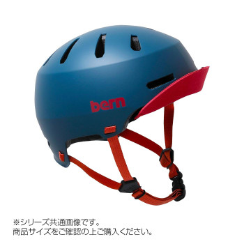 bern バーン ヘルメット MACON VISOR2.0 MT NAVY L BE-BM28H20NVY-04 車 自転車 ヘルメット