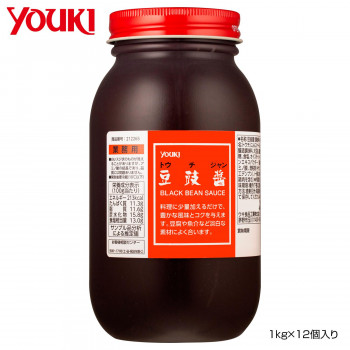 YOUKI ユウキ食品 豆チ醤(トウチジャン) 1kg×12個入り 212265 食品 調味料 油