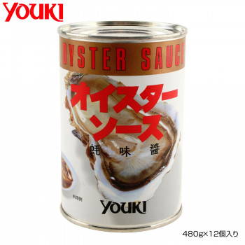YOUKI ユウキ食品 オイスターソース(4号缶) 480g×12個入り 210650 食品 調味料 油