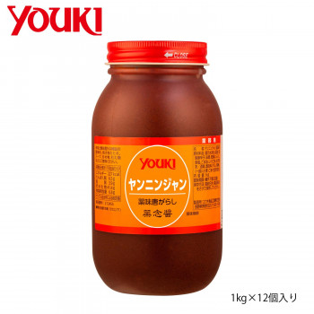 YOUKI ユウキ食品 薬念醤(ヤンニンジャン) 1kg×12個入り 212455 食品 調味料 油