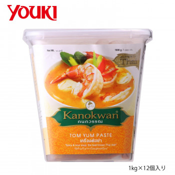 YOUKI ユウキ食品 カノワン トムヤムペースト 1kg×12個入り 210213 食品 調味料 油