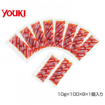 YOUKI ユウキ食品 コチジャン(小袋詰) 10g×100×9×1個入り 211600 食品 調味料